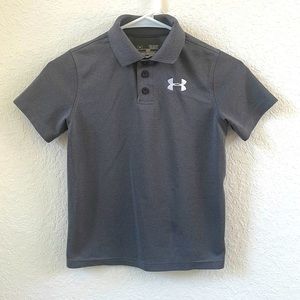 {Under Armour} Gray Polo Shirt